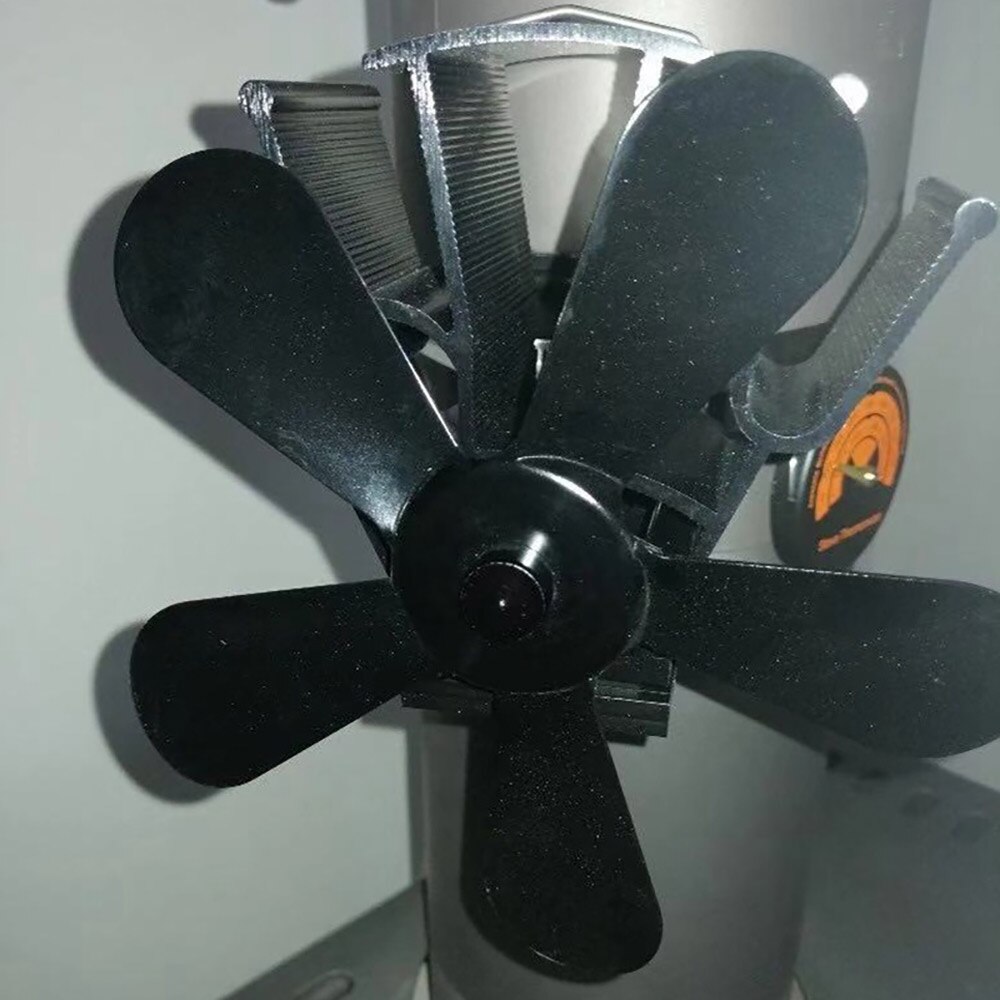 Termómetro magnético para estufa de leña, ventilador para hogar, termómetro con sonda, accesorios para chimenea