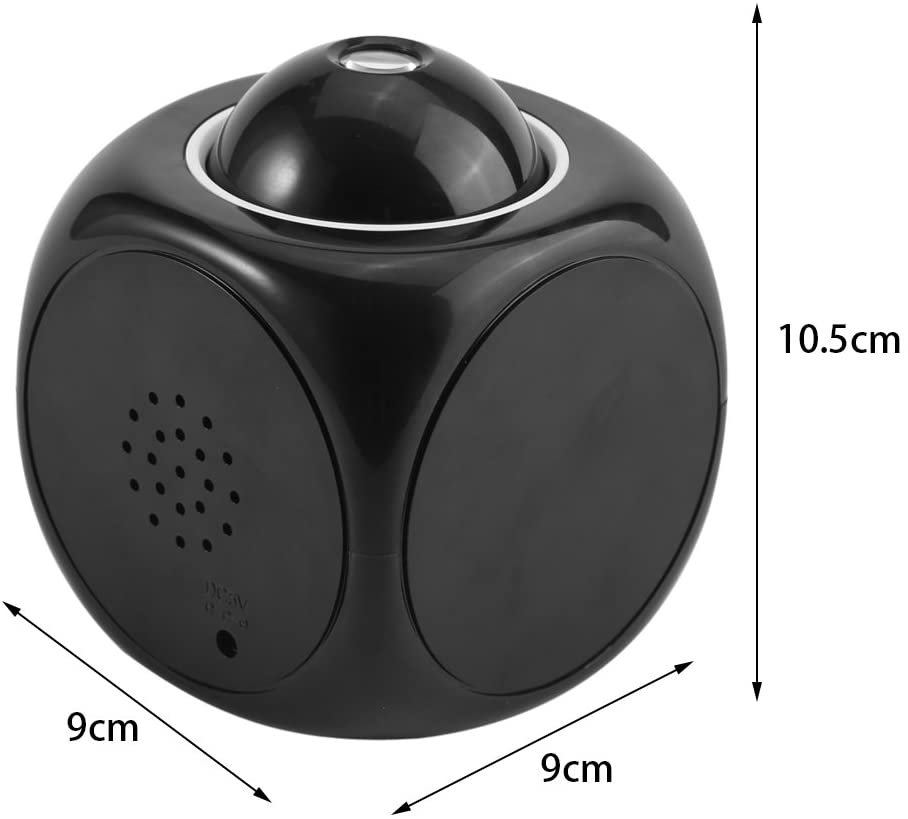Muur Projector Led Grote Display Klok Projectie Wekker Multifunctionele Lichtgevende Voor Thuis Slaapkamer Studeren Kamer Bureau