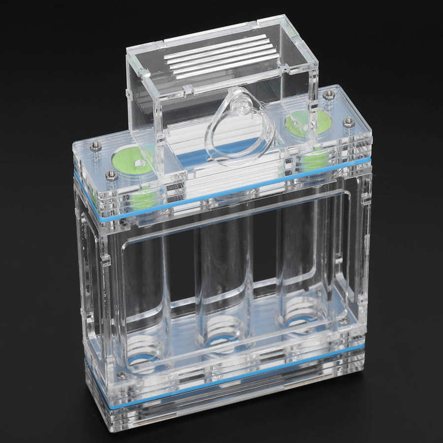 Porous Ant Breeding Box Ant Space Warehouse Living Area Acrylic Transparent Ants Farm Porous Breeding Box