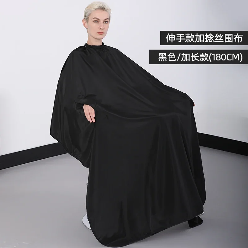 Plus Salon Professionele Kapsel Sjaal Snap Waterdicht Kapper Kappers Schort Kapper Haar Knippen Kleurstof Haar Styling Capes: plum