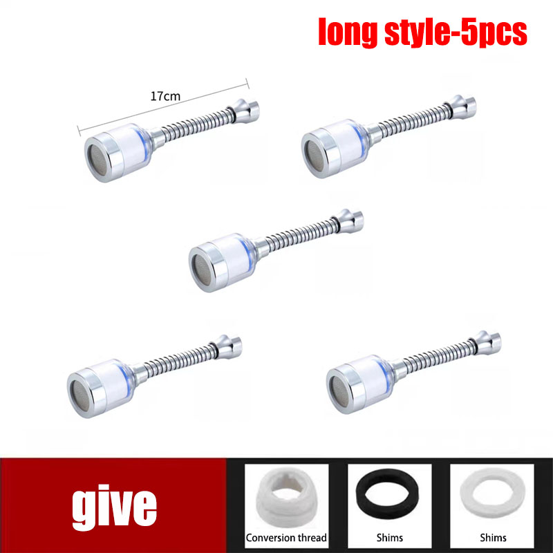 Kraan Douchekop Waterzuiveraar Meerdere Filter Nozzle Keuken Universeel Kraanwater Filter Splash Proof Head Verlenging Apparaat: green