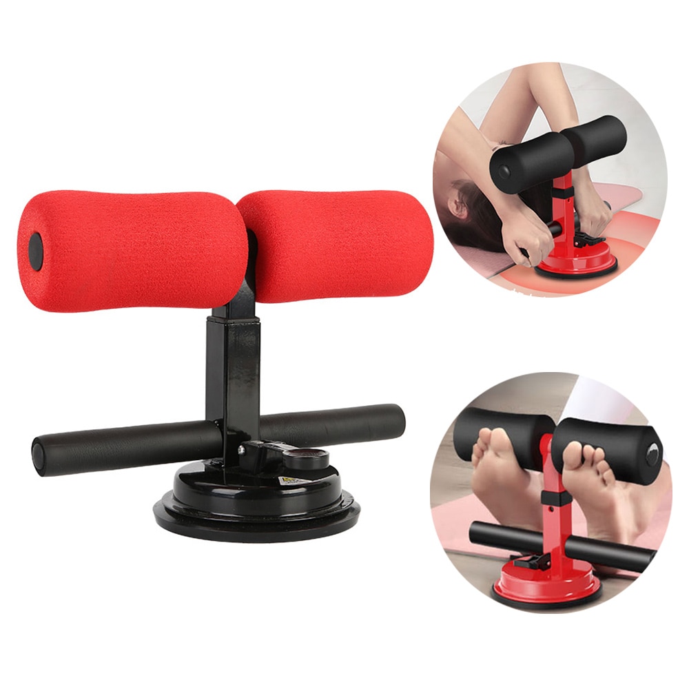 Fitness Sit Up Bar Floor Assistant Exercise Stand Padded Ankle Support Sit-up Trainer Workout Equipment For Home Gym Gear