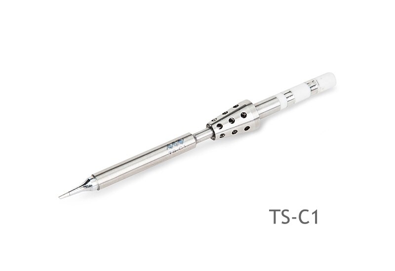 Ts -c1 ts- ils blyfri elektrisk loddekolbe erstatningsspids til original mini  ts100 digital loddekolbe: Ts -c1