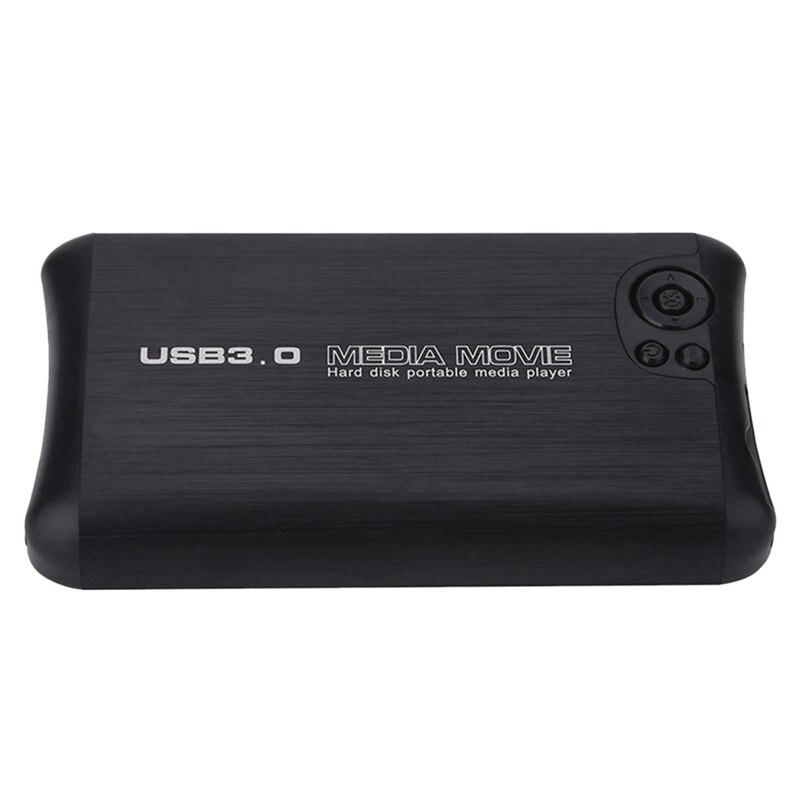 1080P Multimedia Player USB3.0 HDMI AV Output Mini Media Player SATA Support MKV Video Portable U Disk: Green