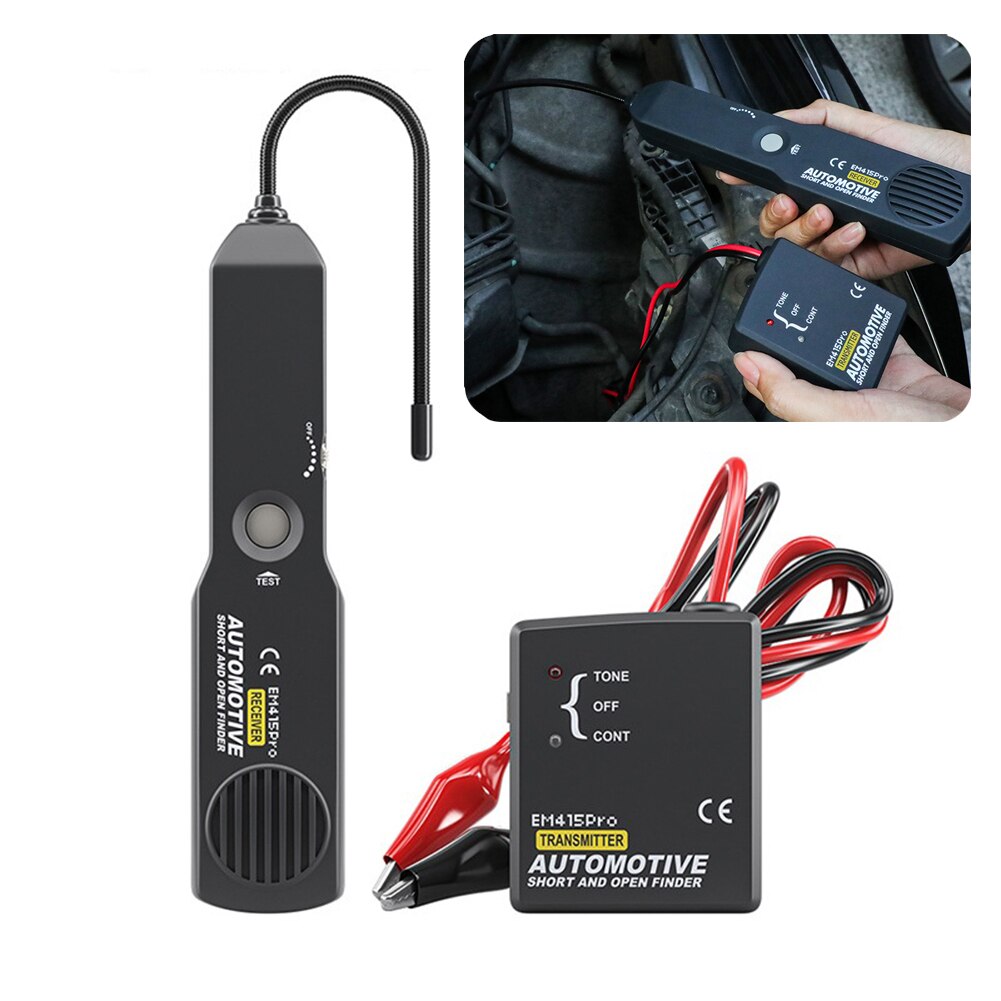 Automotive Cable Wire Tracker Short &amp; Open Circuit Finder Tester Car Repair Detector Cable Identification Diagnostic Tools