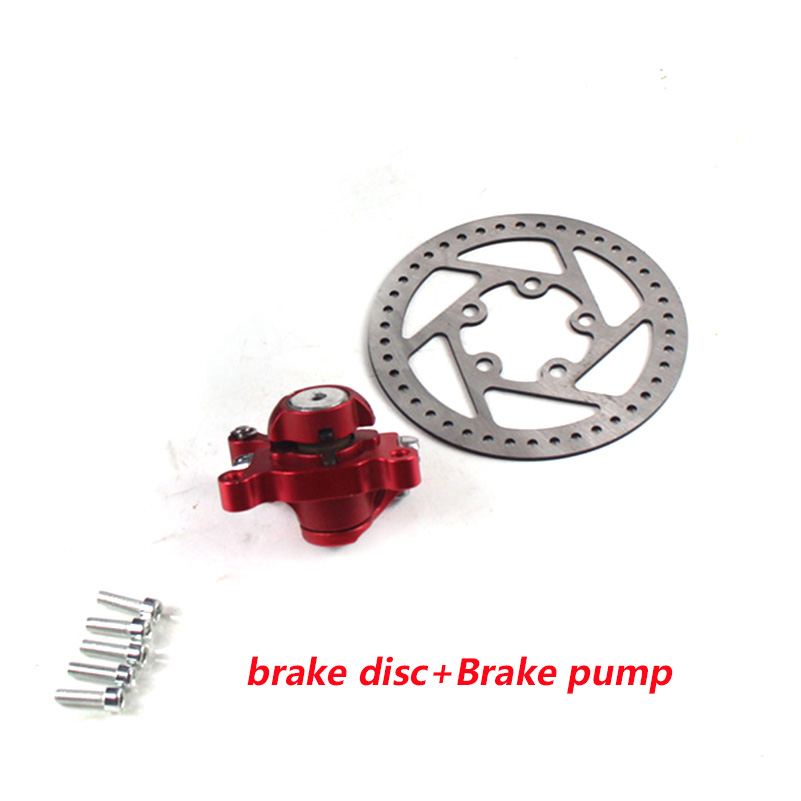Pneus à Air Arrières pour Trottinette Électrique, Roues de Rééquilibrage 8.5 Pouces, 10 Pouces, Solides, pour Modèle Xiaomi Mijia M365, 8 1/2x2: Brake disc .pumb