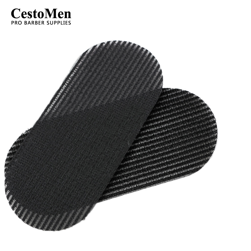 Flequillo pinza para el pelo pegatina peluquería pinzas mágicas de nailon para peluquero cabeza de aceite para hombre grabado accesorios de estilismo de corte