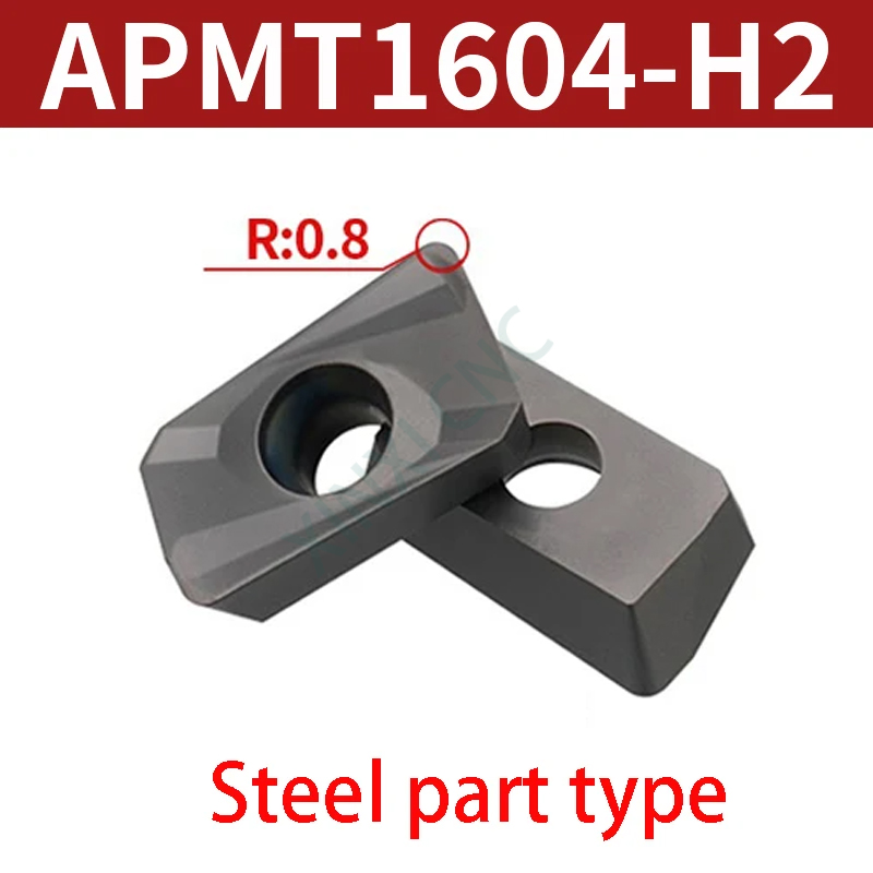 Varilla de fresado integrada tipo torreta R0.8, vástago recto C16 C20, fresadora de torreta, herramienta, fresa de cara rugosa