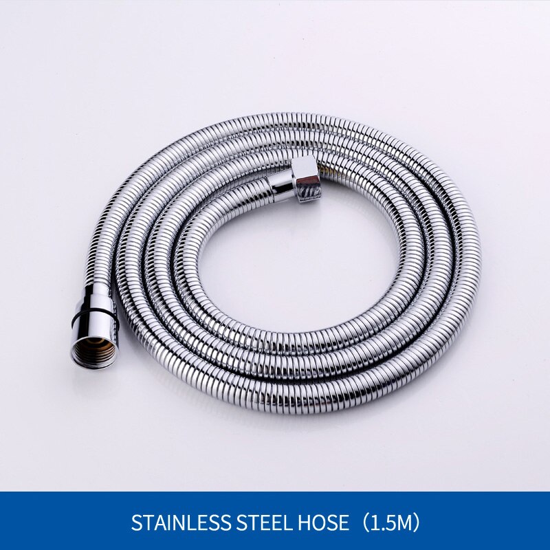 Shower Slide Bar Soap Dish Bathroom Extension Shower Adjustable Sliding Bar Set With Soap Dish Chrome: Hose Only