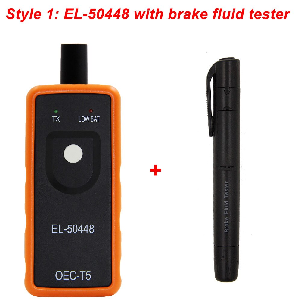 El 50448 El 50449 Tpms EL-50448 EL-50448 Voor Ford Voor Gm Bandenspanning Monitor Sensor Tpms Activering Tool + OEC-T5 voor Opel Tmps: EL-50448 With Pen
