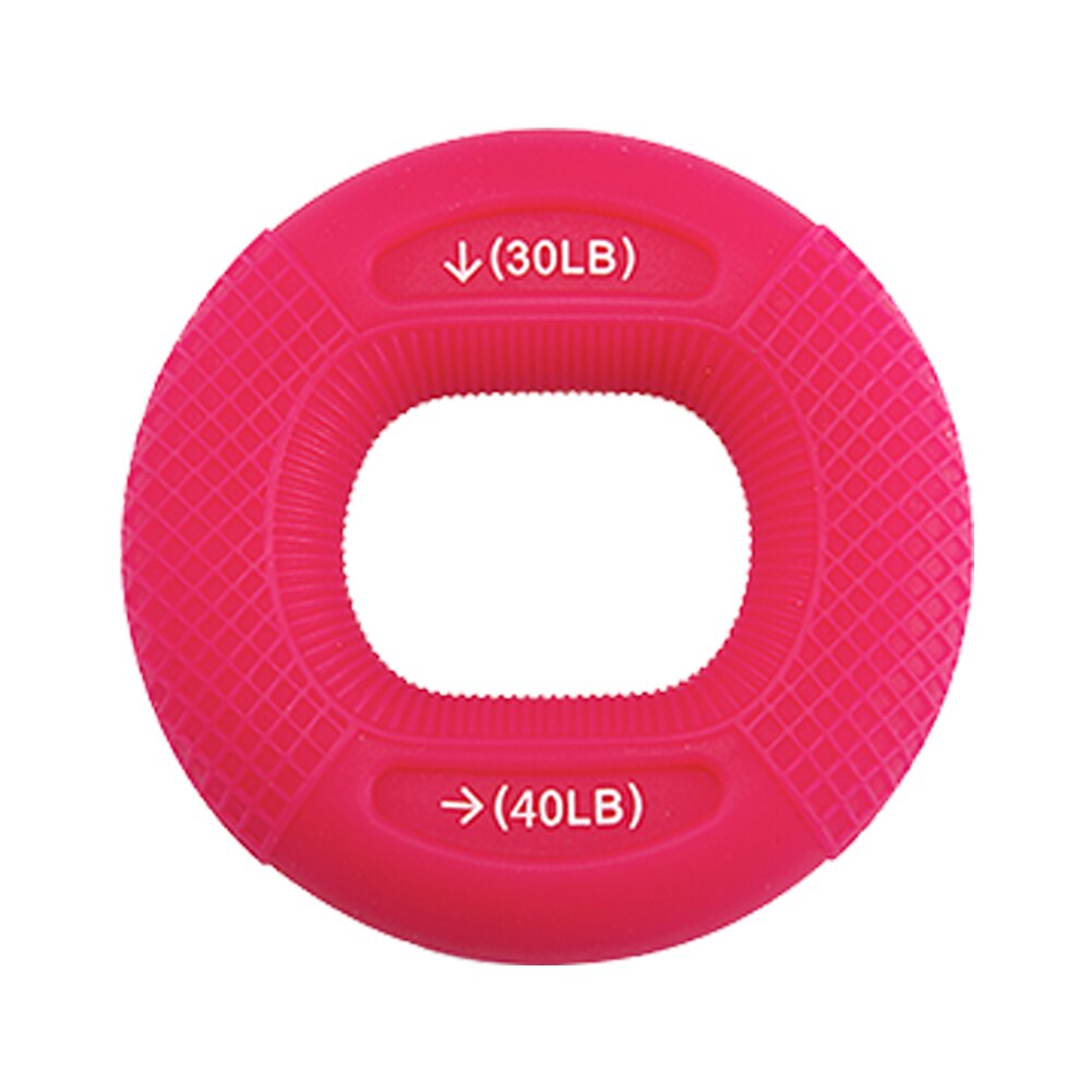 Hand Grip Strengthener Grip Exerciser 2 Strengths in One for Adults and Kids: Red