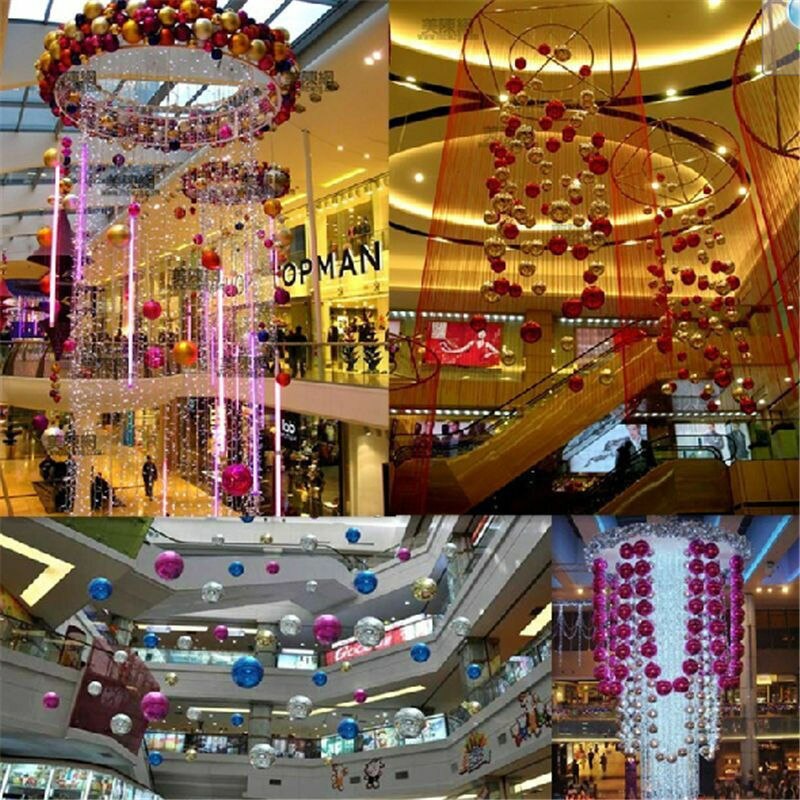 Joulupallokoristeet 24 kpl 2 '' joulukuusi joulupallo koristelu baubles party riippuva ornamentti