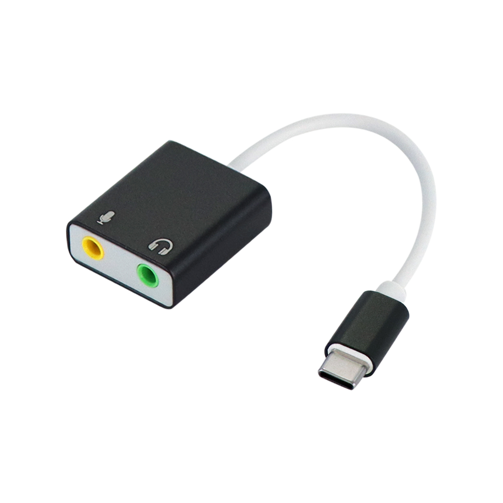 USB Type-C 7.1 External Sound Card Adapter Audio Card USB-C to Jack 3.5mm Earphone Micphone for Laptop Macbook Pro: Blue
