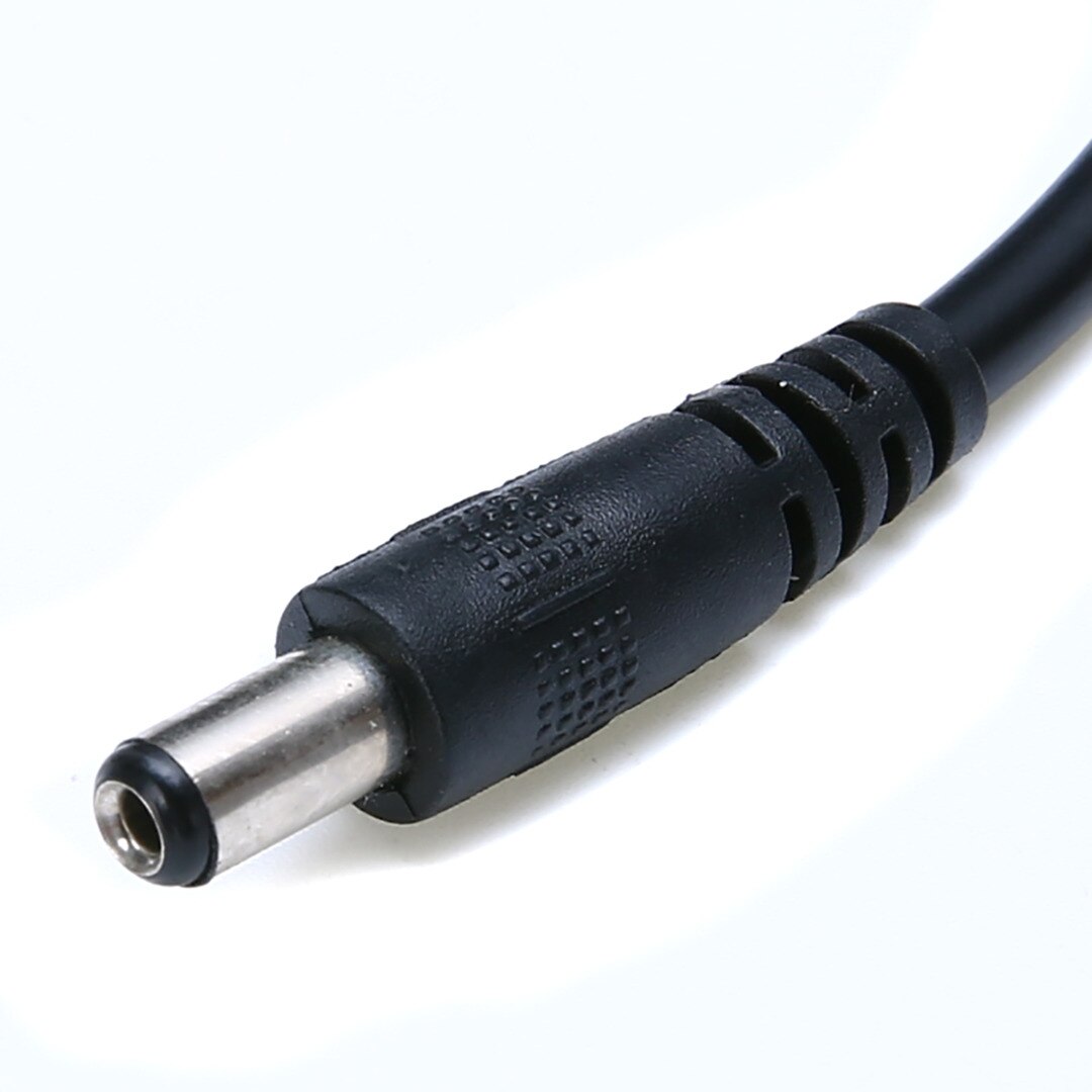 Onsale 1pc DC Power Kabels Zwart 5.5x2.1mm 1 Stekker Naar 2 Vrouwelijke Jack Kabel Splitter adapter Voor CCTV