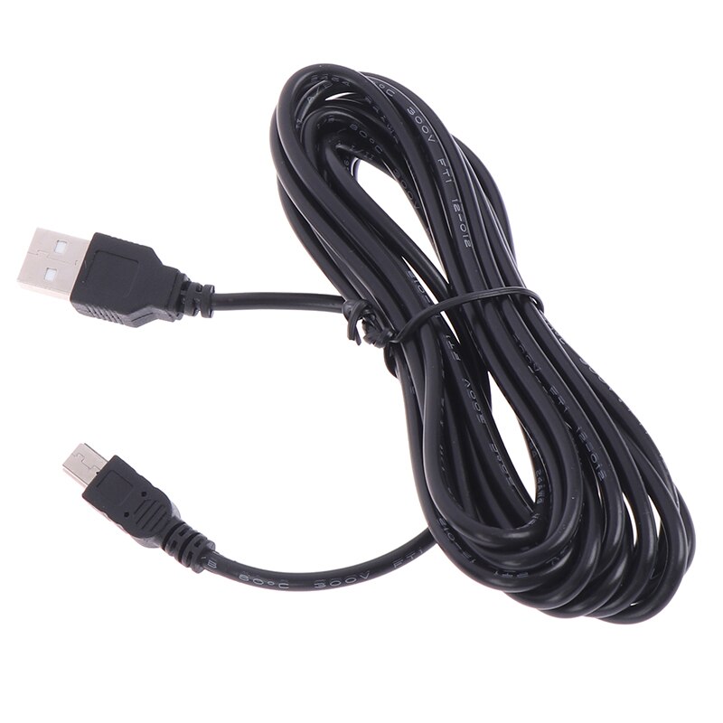 3.5M Usb A Naar Mini 5Pin Haakse Opladen Kabel Voor Gps Navigator