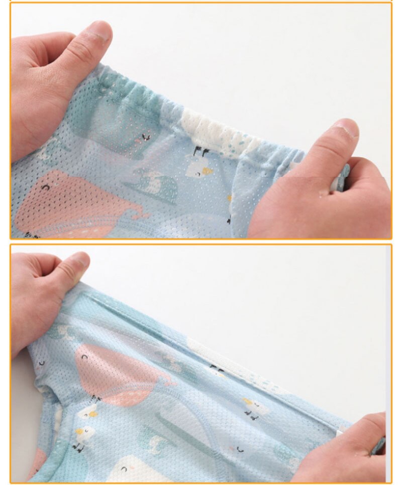 Bragas de aprendizaje para niños, pañal de tela lavable 100% algodón, 4 capas de gasa, transpirable, reutilizable, entrenamiento de inodoro