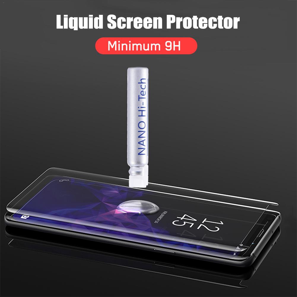 Nano Technology Liquid Screen Protector Tempered Glass Mobile Phone Films For IPhone 9 7 8 X Universal Film For Samsung Note 9