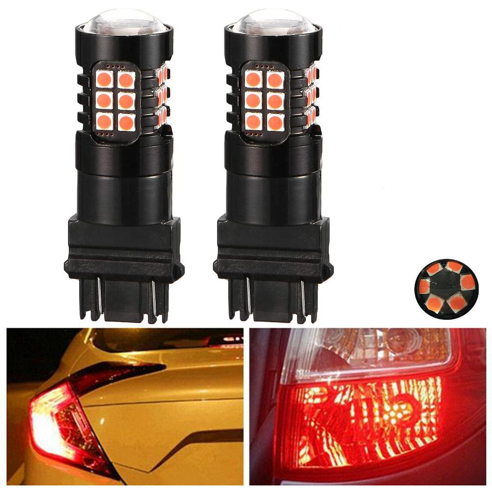 For Toyota Tacoma Tundra LED Red Strobe Flashing Warning Brake Stop Tail Light