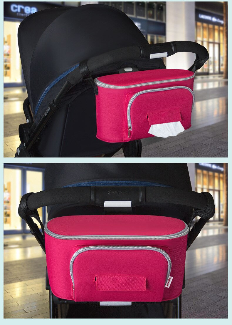 Mutter Tasche Baby Kinderwagen Windel Taschen große kapazität Lagerung tasche auf griff Hängen tasche können hängen oder hopbos kinderwagen Zubehör