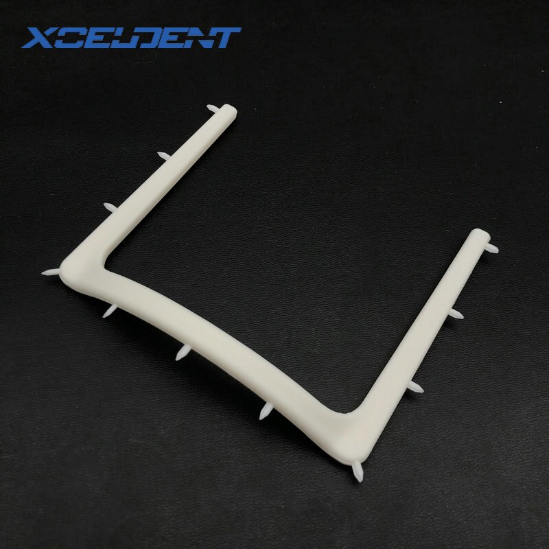 5-Pack Autoclavable White Dental Rubber Dam Frame Holders - Endo Instrument For Dental Procedures 6 thumbnail image