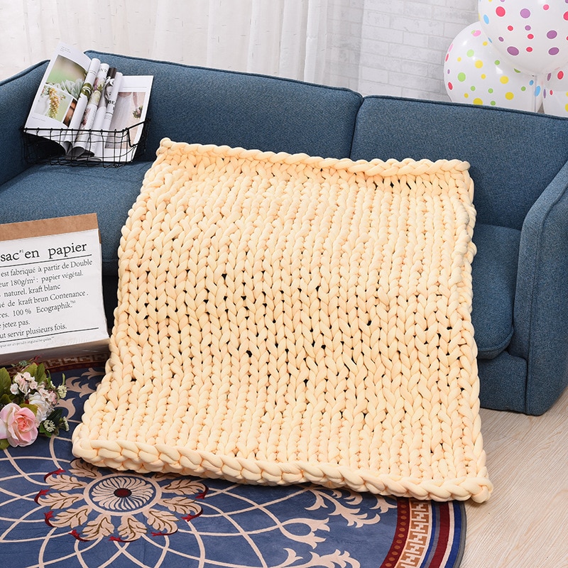 500G The Thick Wool Yarn Core Filling Cotton Cored Hand-knitted Machine Washable Can Not Wash Hair