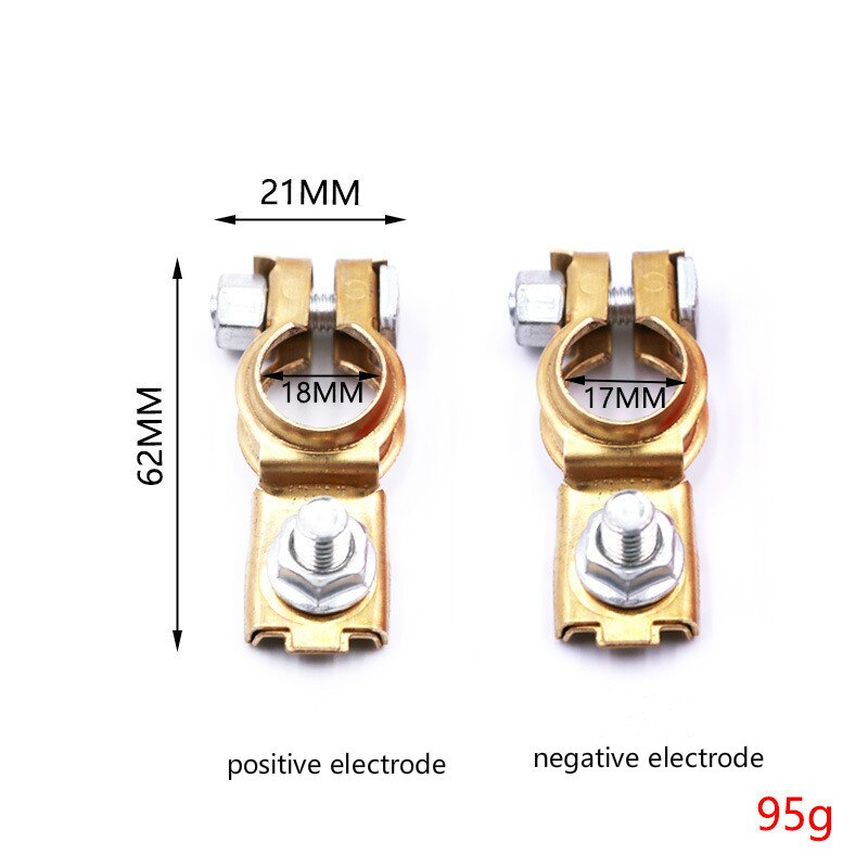 Akumulator samochodowy uchwyt zaciskowy czysta miedź zagęszczony akumulator okablowanie klip złącze baterii klip
