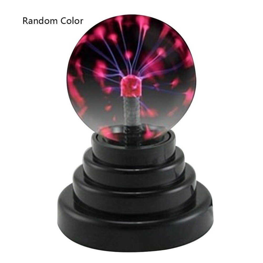 USB Plasma Bal Elektrostatische Sphere Light Lamp Bal Desktop Bliksem Christmas Party Touch Gevoelige Lichten