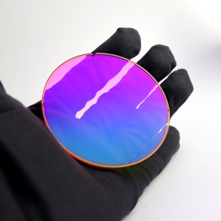 Indoor Sunglasses Accessory CR-39 Lenses Flash Mirror Coated Decoration Glasses Lens EXIA OPTICAL A44 Series