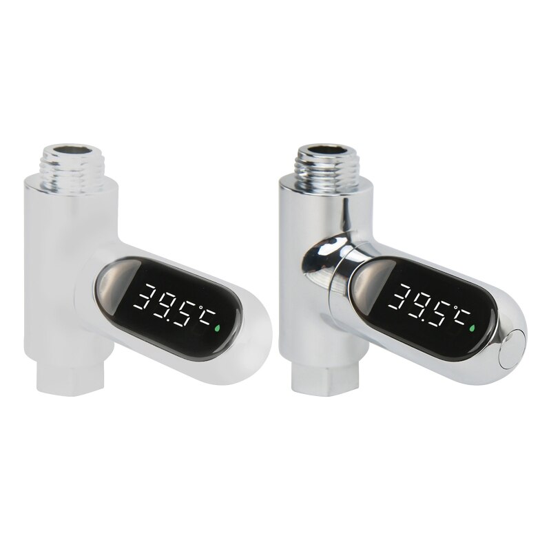 Thermomètre intelligent pour douche, affichage LED, affichage de la température de l&#39;eau, auto-production d&#39;électricité