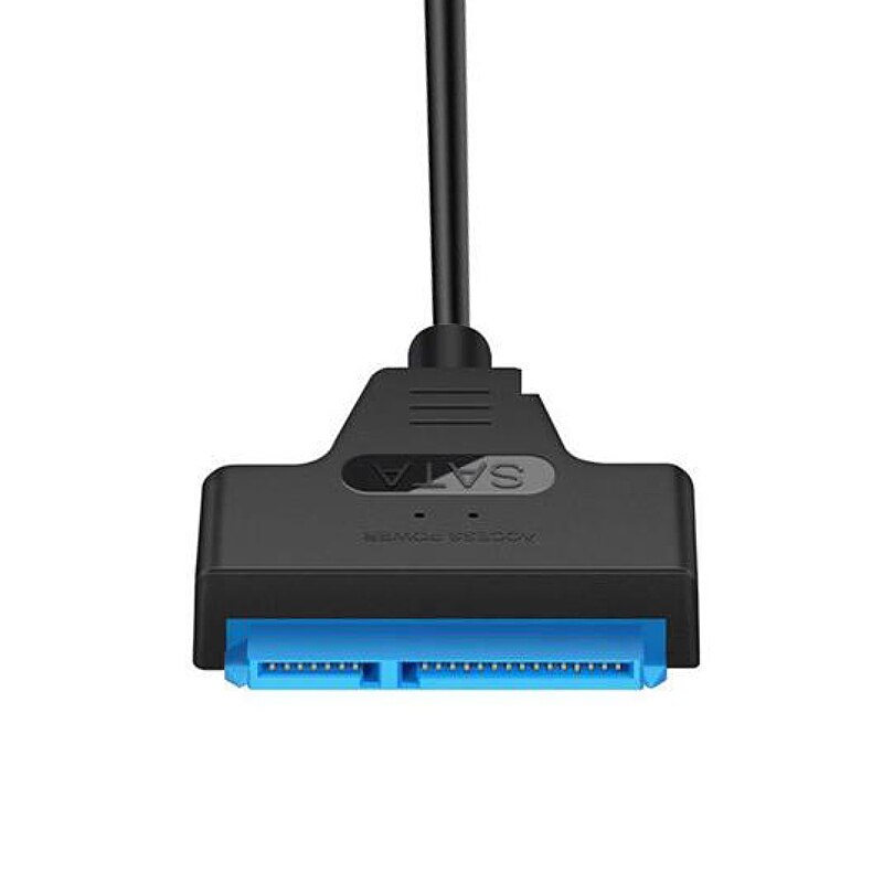 Usb 3.0 sata 3 kabel sata til usb adapter op  to 6 gbps understøttelse 2.5 tommer ekstern ssd hdd harddisk 22 pin sata iii kabel
