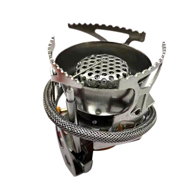 ELOS-Wind Proof Camping Herd mit Elektronische Zündung Tragbare Gasherd Picknick Herd Ultraleicht Outdoor Camping