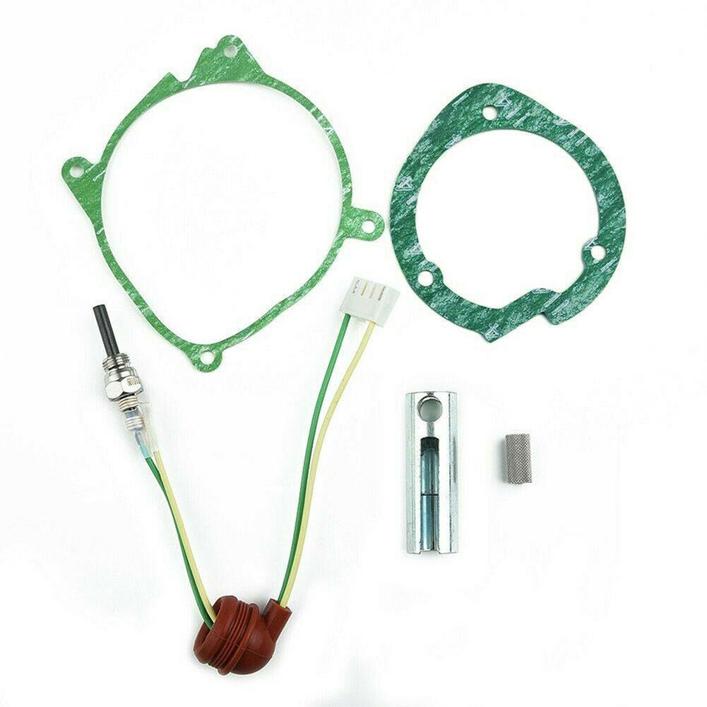 Ceramic Glow Plug And Gasket for diesel Air Heater Parking Heater Accessories Car Heater Burner Engine Gasket Strainer Glow Plug