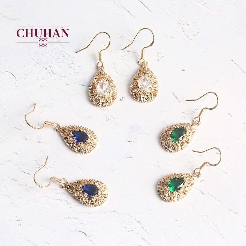 CHUHAN, joyería india de , conjunto de 2 piezas Vintage, joyería para collar con amuleto para mujer, conjuntos de pendientes para , joyería J207