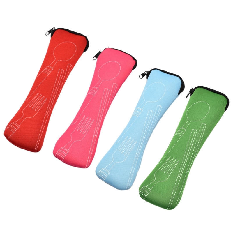 Utensilien-Tragetasche, Camping-Geschirr, Picknick, Besteck-Tasche, Geschirr-Aufbewahrungstasche, tragbare
