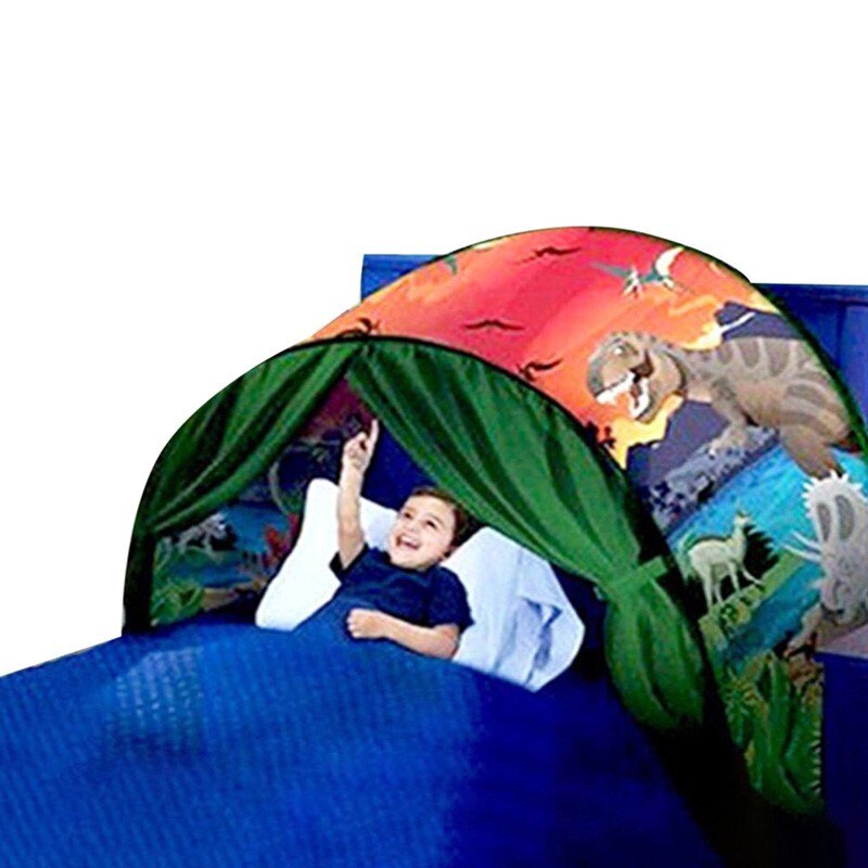 Sänky taitettava tähtitaivaan unelma -teltta, jossa on kevyt säilytystasku lapsille nukkumassa taitettava patjateltateltta: 01