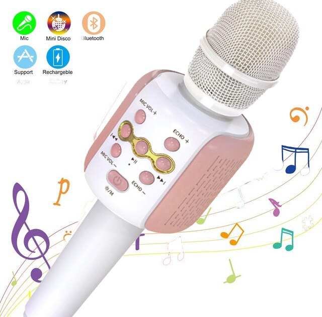 L858 Handheld Draadloze Bluetooth Karaoke Microfoon Luidspreker Home Party Ktv Zingen Professio Microfoon Luidspreker Speler