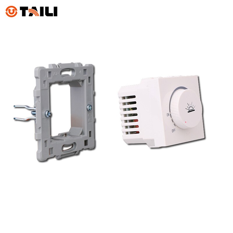 Dimmer Switch Function Keys White AC 110~240V 16A Home Wall Light Switch Lamp dimmer SABIC Polycarbonate CE TAILI