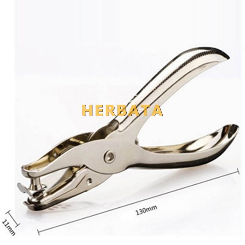 1pc de mano de Metal perforadora agujero perforadoras para colección de recortes uno puede hacer 8 páginas todos los materiales de Metal fácil de usar CL-1202
