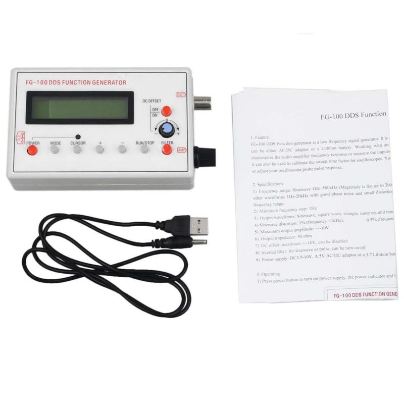 1Hz-500kHz DDS Function Signal Generator Sine + Triangle + Square Wave Module SSR