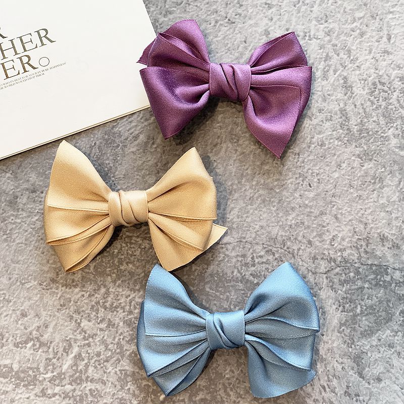 1PC Nuovo Colorati per Bambini Capelli Del bambino Pinze per Le Ragazze Grande Archi Dei Bambini Della Forcella Haarspeldjes Barrettes Accessori Dei Capelli Del bambino ragazze