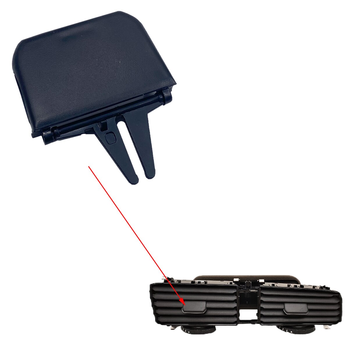 Nieuw Front Auto Dashboard Ac Air Vent Grill Silde Clip Adjust Trim Voor Vw Golf 7 7.5 Gti Rline