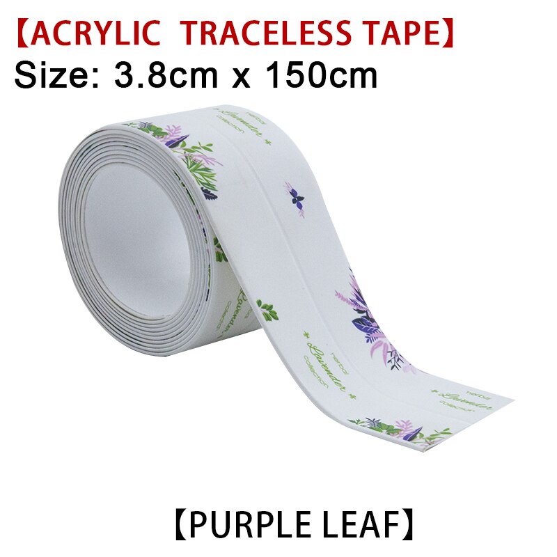 Bad kjøkken 3.2 mx 2.2cm dusj servant badekar tetningslist tape caulk stripe selvklebende vanntett veggklistremerke vask kanttape: 150cm akryl zy