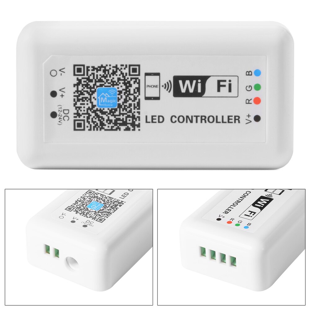 BLYN WIFI RGB Controller Smart Led-streifen Steuer DC12V 24V Magie Home Controller Für 5050 3528 RGB LED Streifen alexa Google Hause