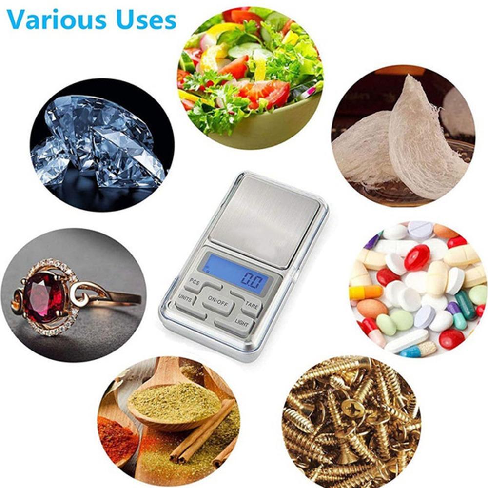 100/200g Convenient LCD Display Digital Scale 0.01 Precise Pocket Electronic Balance Gram Weight For Kitchen Jewelry Weighing