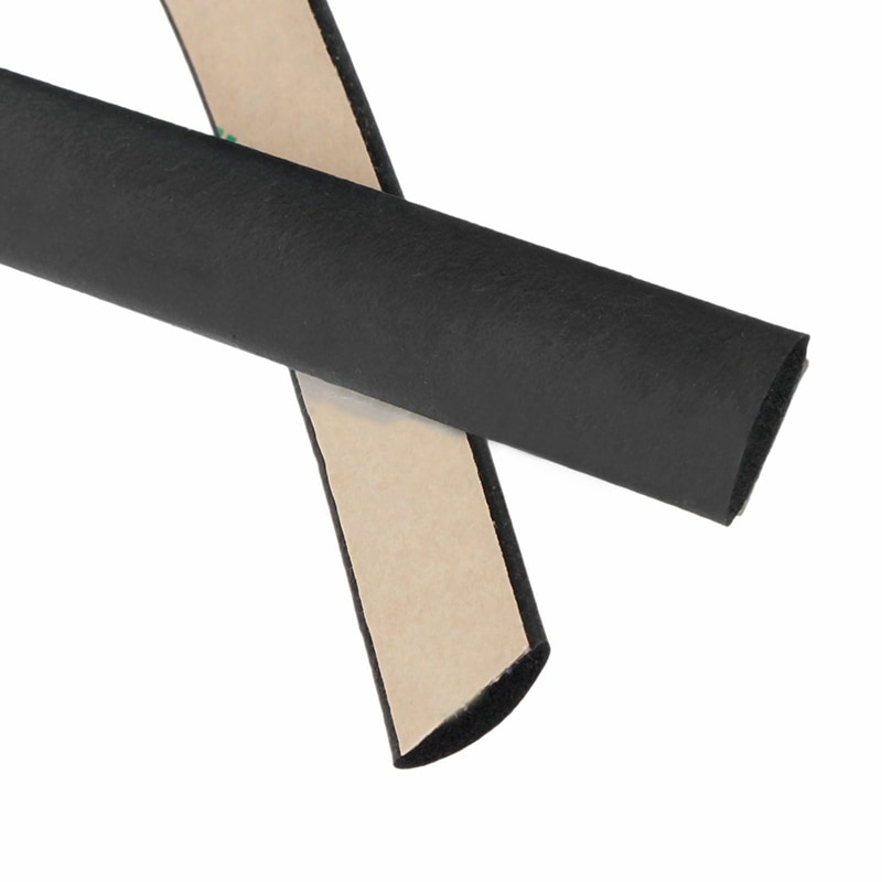 Decorative Weatherstrip Protective Edge Trim Guard Car Sealing Strip 1pc Black Window Front Windshield Leakproof