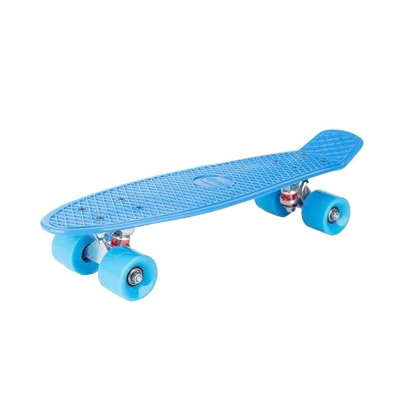 22 tommer fire-hjulet skateboard single-warp kick skate board til nybegynder drengepige