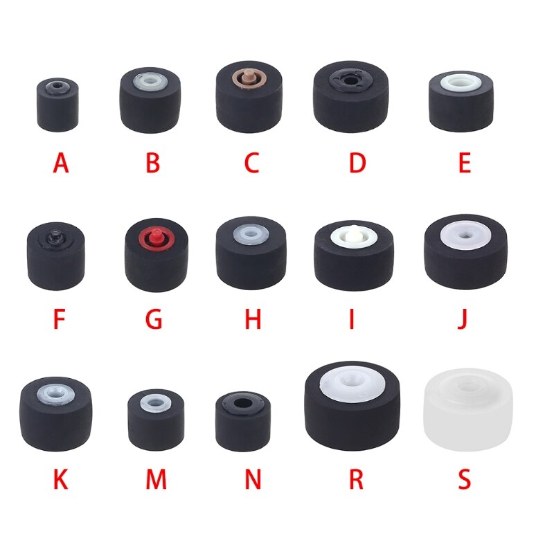 5 sztuk kaseta Radio Roller Metal Axle Pack magnetofon kaseta ciśnieniowa koło pasowe Player