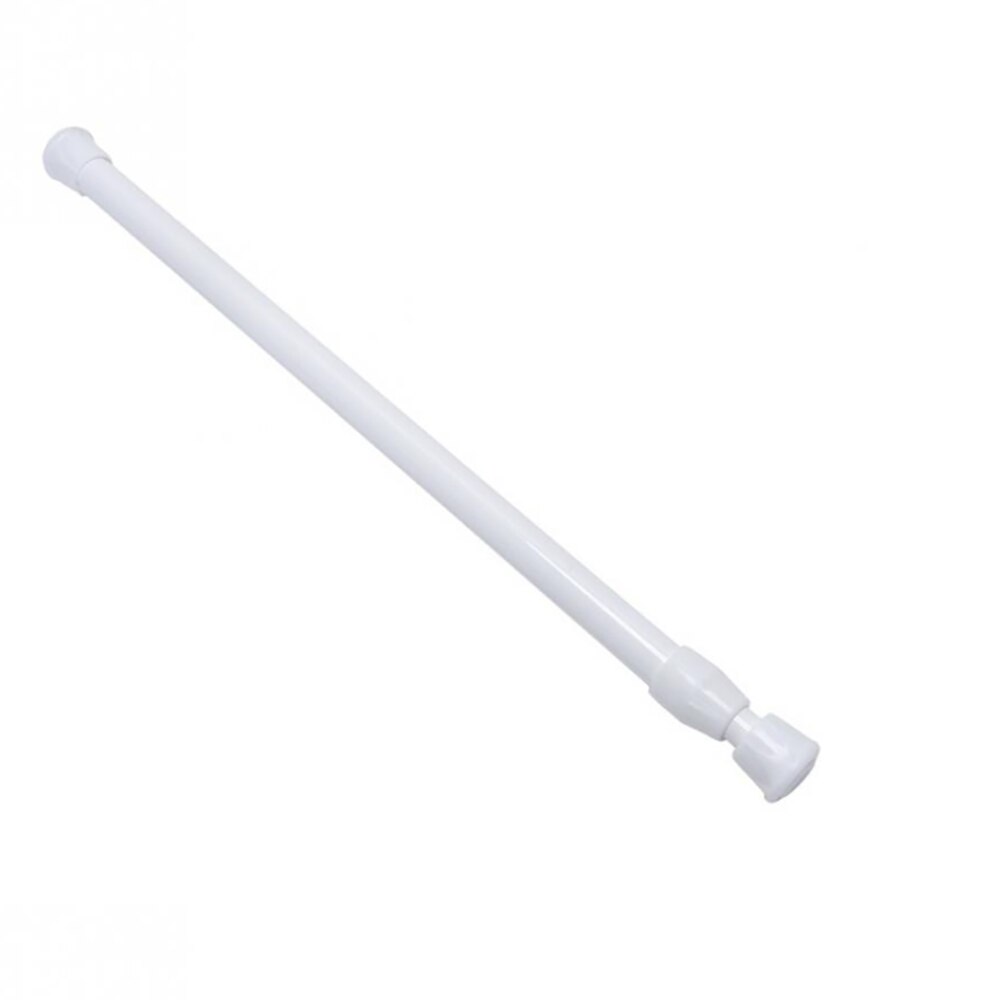 1PC Adjustable Door Curtain Rod Metal Extendable Door Curtain Rail Rod Telescopic Poles Door Household Hanger Rods 60cm-100CM: Default Title