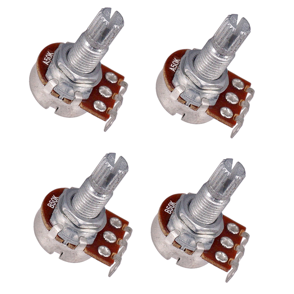 MINI POTS Log A / Linear B 50k Volume Tone Potenti... – Grandado
