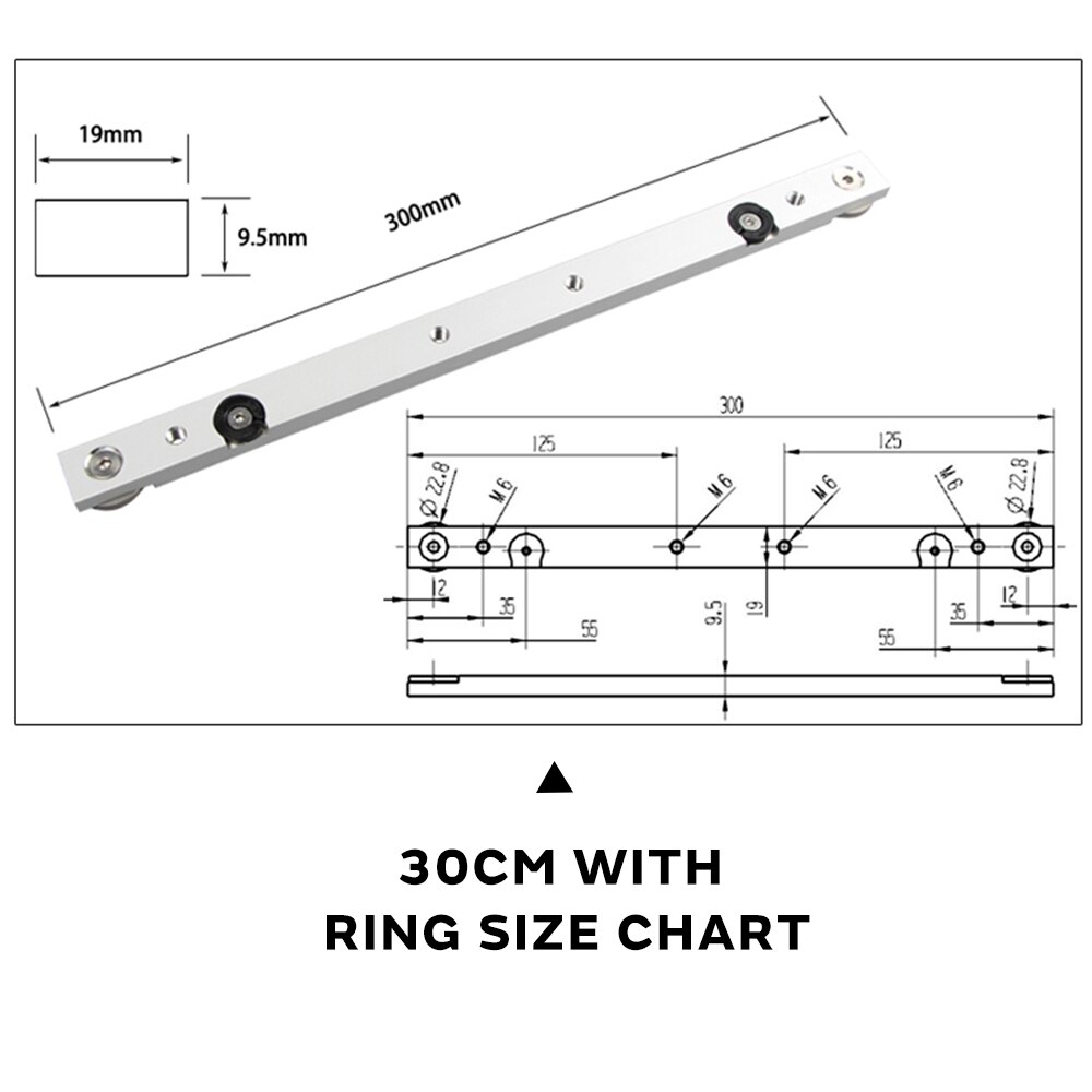 T Tracks Hardware Pusher Modification Guide Rail S... – Vicedeal
